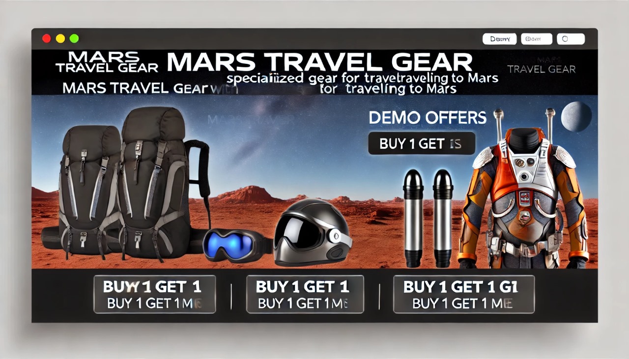 Mars Travel Gear
